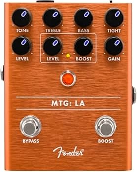 Fender MTG LA ギターエフェクター Amazon | Fender エフェクター MTG:LA Tube Distortion | ワウ